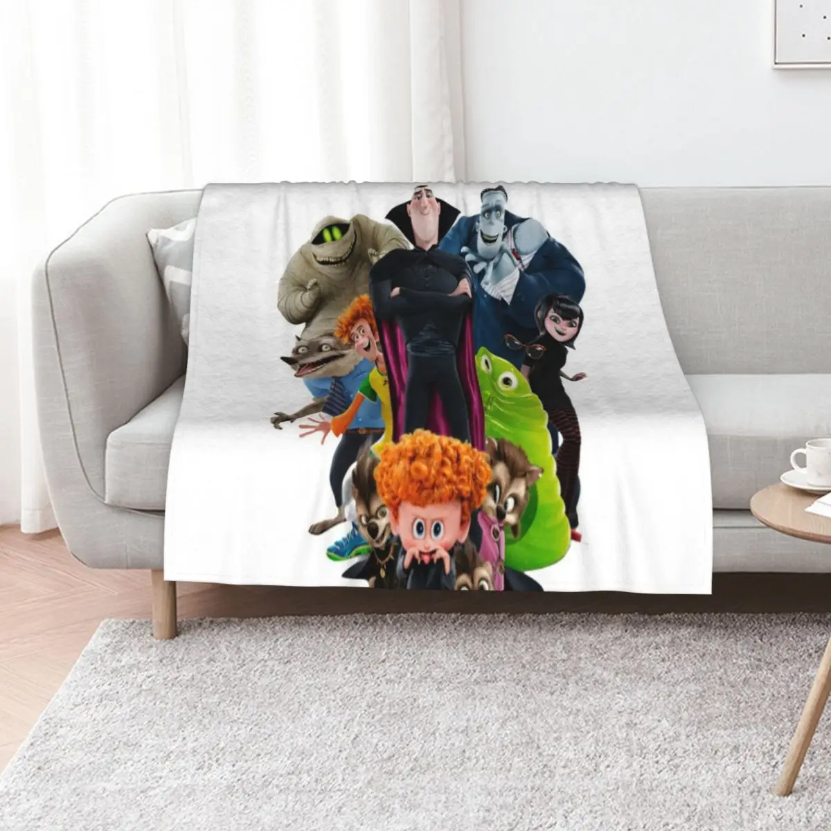 Hotel Transylvania 4 Throw Blanket Easy Care Comfortable Blanket for Couch
Hotel Transylvania 4 Throw Blanket Easy Care Comfortable Blanket for Couch