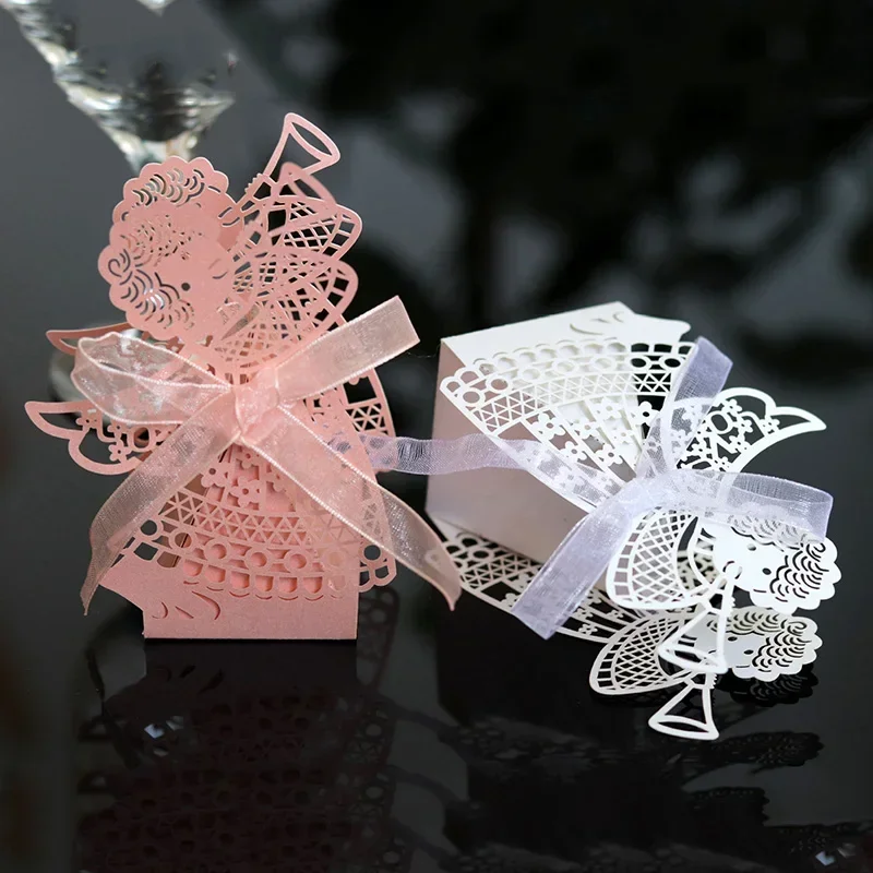 50/100Pcs Laser Cut Hollow Wagon Gift Angel Girl Candy Box With Ribbon Birthday Baby Shower Wedding Party Gift
50/100Pcs Laser Cut Hollow Wagon Gift Angel Girl Candy Box With Ribbon Birthday Baby Shower Wedding Party Gift