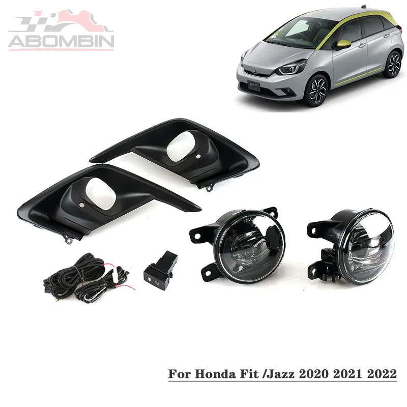 1Set Front Fog Lamp Halogen Front Bumper Fog Light With Wiring and Switch For Honda Fit /Jazz 2020 2021 2022
1Set Front Fog Lamp Halogen Front Bumper Fog Light With Wiring and Switch For Honda Fit /Jazz 2020 2021 2022
