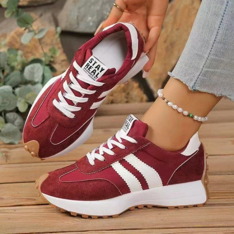 2026New Spring and Autumn Thick-Soled Height-Increasing Women's Casual Shoes,Color-blocking design for casual travel, comfortabl
2026New Spring and Autumn Thick-Soled Height-Increasing Women's Casual Shoes,Color-blocking design for casual travel, comfortabl