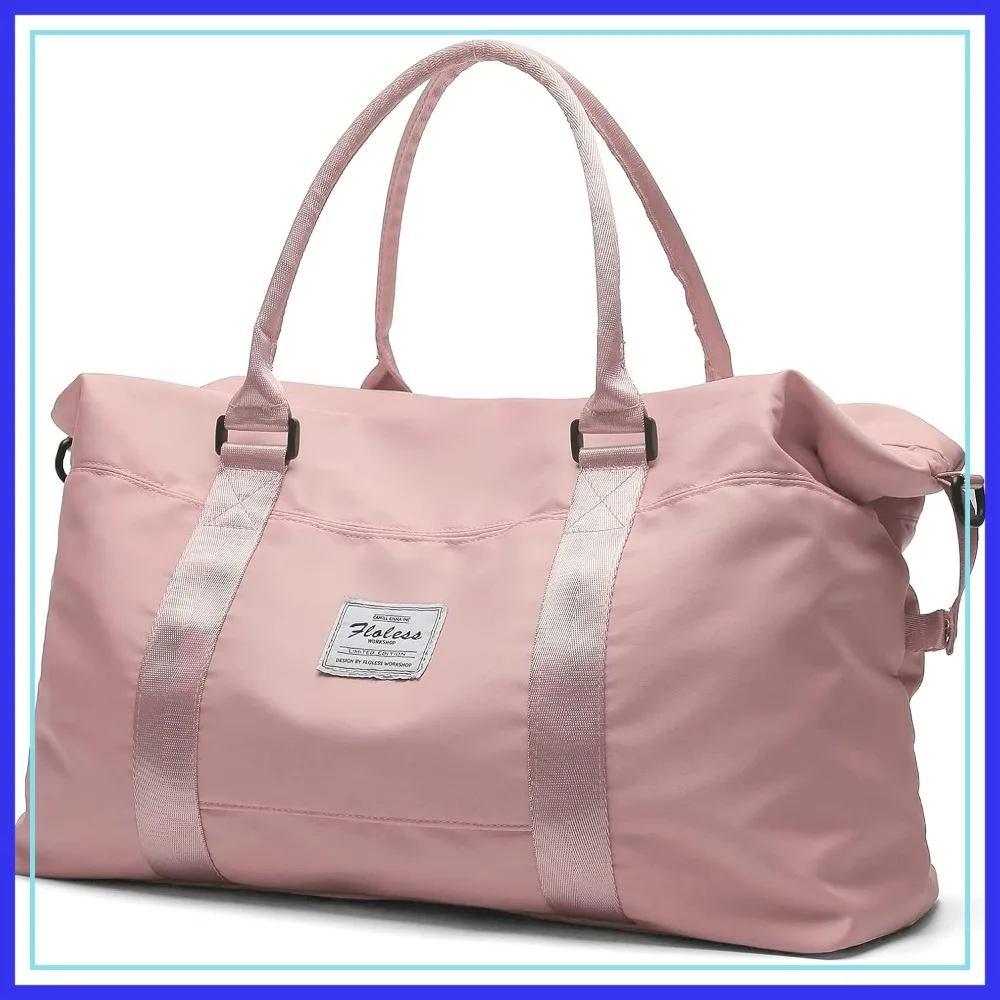 Travel Duffel Bag Carry-on Weekender for Women Sports Tote Gym Bag with Wet Pocket
Travel Duffel Bag Carry-on Weekender for Women Sports Tote Gym Bag with Wet Pocket