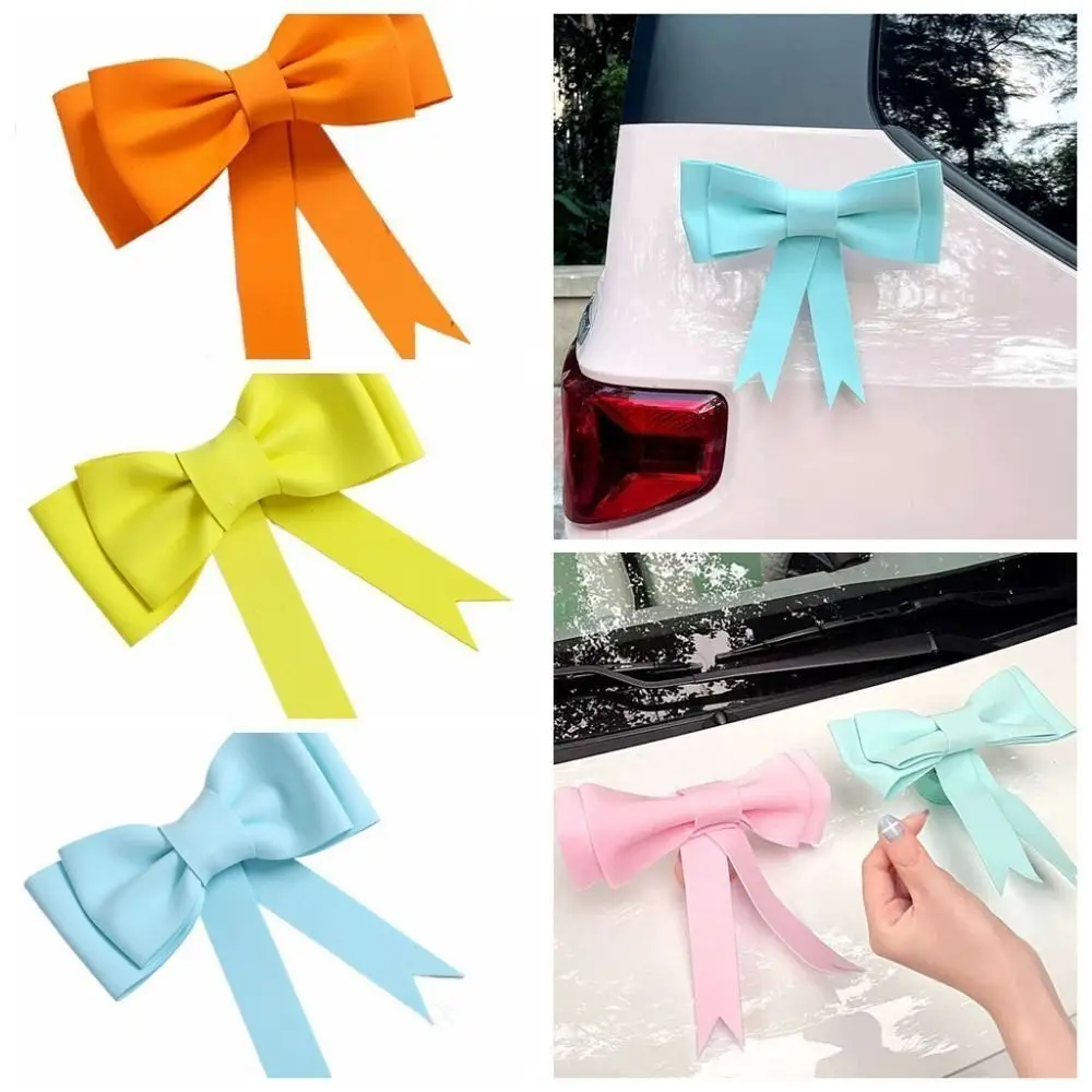 High Quality Makaron Car Sticker Foam Soft Electric Vehicle Decorative Ornament Bow Knot Ornament
High Quality Makaron Car Sticker Foam Soft Electric Vehicle Decorative Ornament Bow Knot Ornament