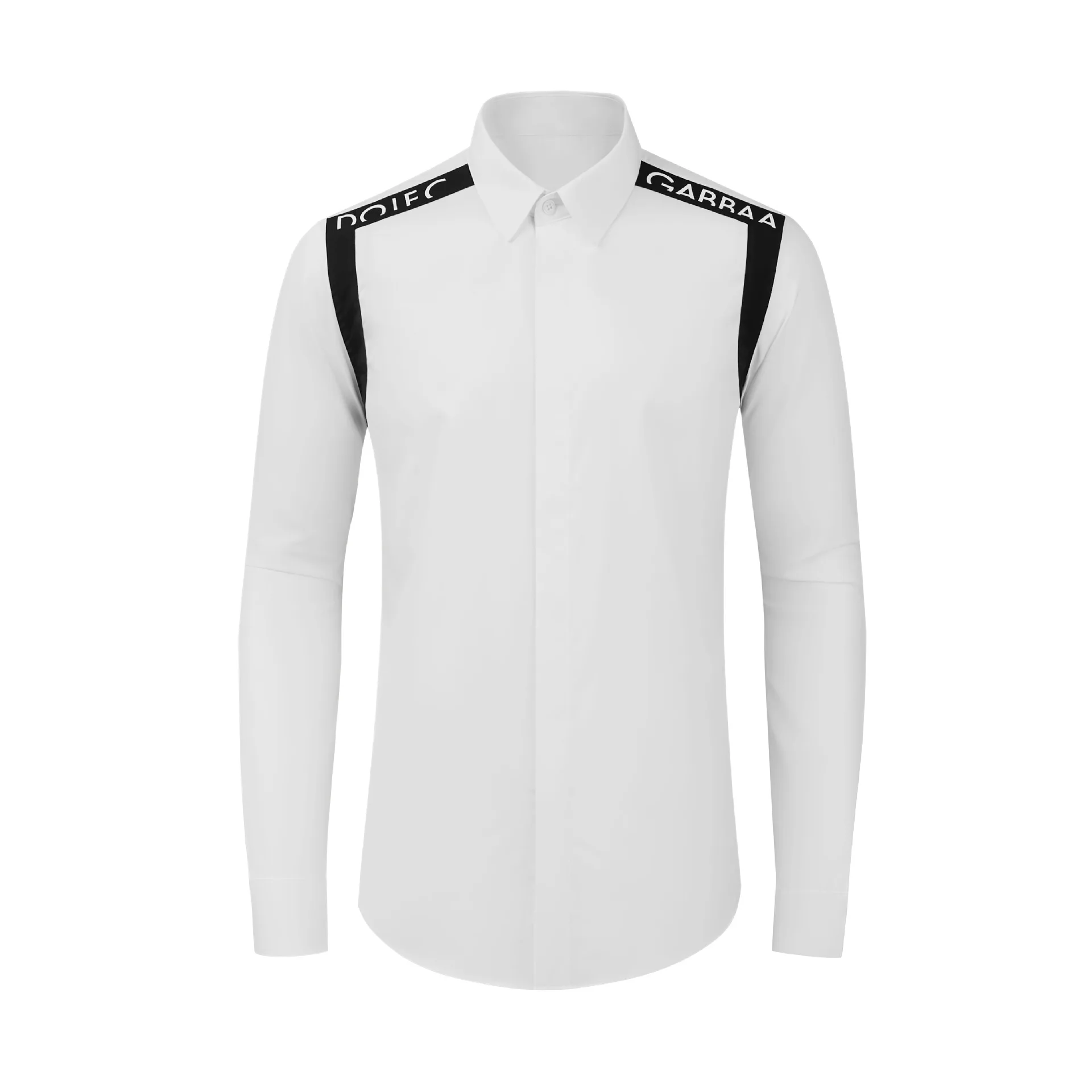Spring and Autumn men's long sleeved shoulder patchwork letter print trendy and versatile youth Hong Kong style shirt
Spring and Autumn men's long sleeved shoulder patchwork letter print trendy and versatile youth Hong Kong style shirt