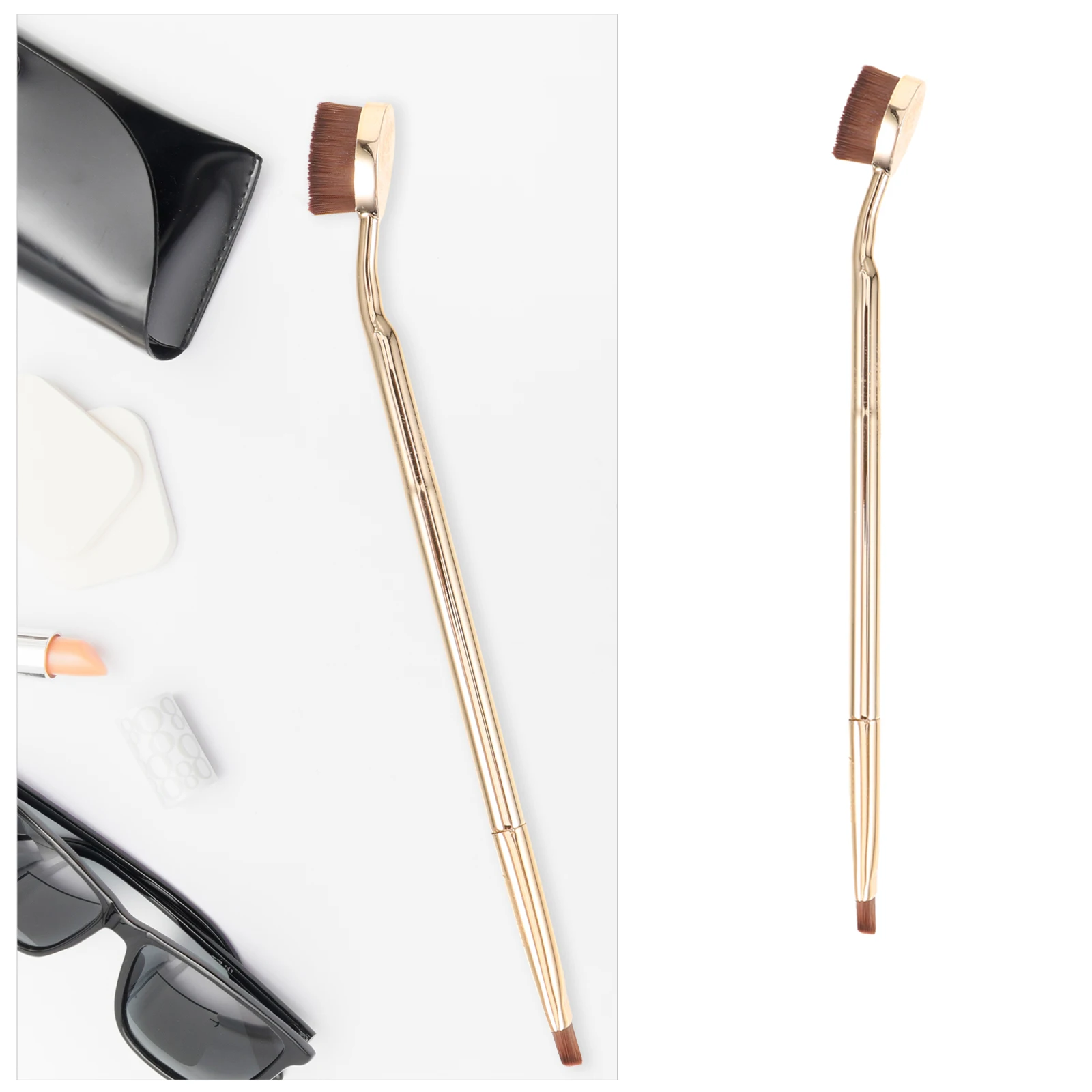 1pcs Double End Concealer Under Eye Makeup Small Angled For Foundation Lipstick Eyeshadow Eyebrow Powder Cosmetics Tool Angled
1pcs Double End Concealer Under Eye Makeup Small Angled For Foundation Lipstick Eyeshadow Eyebrow Powder Cosmetics Tool Angled