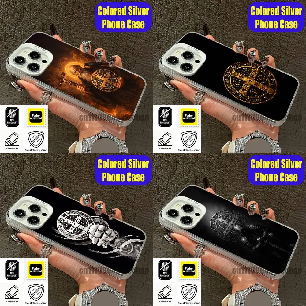 For Sao Bento Benedict of Nursia Phone Case iPhone 14,16,12,15,13,17,11,E,Pro,Max,Plus,Air,Mini Custom Color Silver Shell
For Sao Bento Benedict of Nursia Phone Case iPhone 14,16,12,15,13,17,11,E,Pro,Max,Plus,Air,Mini Custom Color Silver Shell