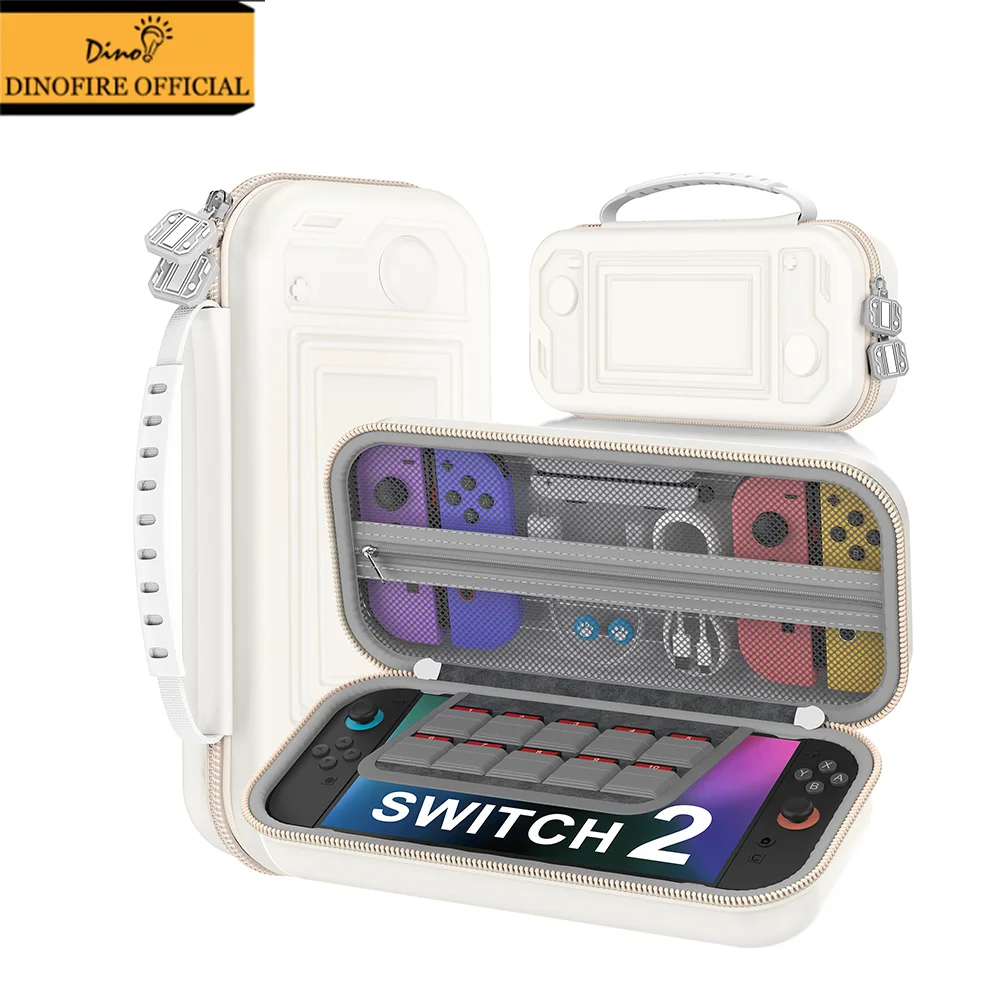 Чехол для переноски Dinofire Switch для Switch 2 (2025)/Switch/OLED, дорожный чехол, жесткий защитный чехол с 20 слотами для игровых карт
Чехол для переноски Dinofire Switch для Switch 2 (2025)/Switch/OLED, дорожный чехол, жесткий защитный чехол с 20 слотами для игровых карт