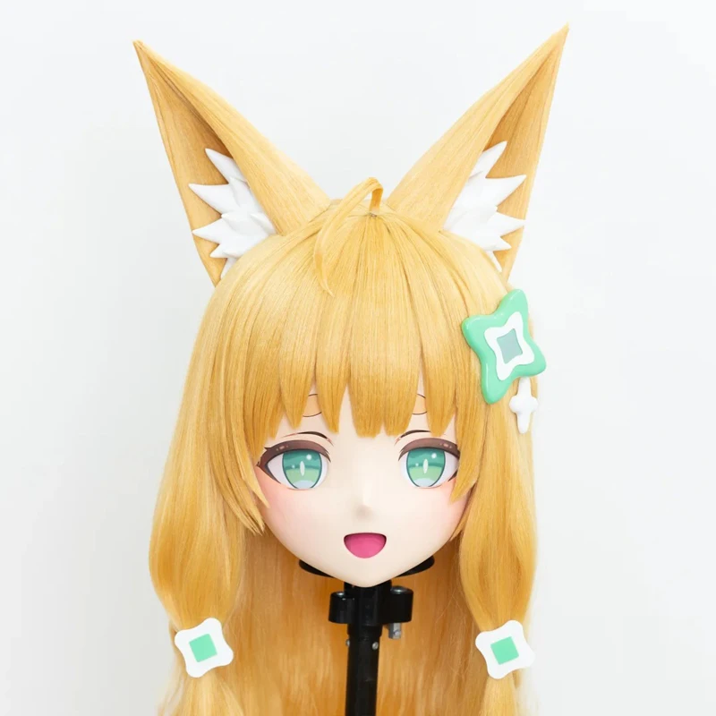 (MEO182) Customize Handmade Full Head Lockable Crossdress Male to Female Japanese Cartoon Anime Game Character Kigurumi Mask
(MEO182) Customize Handmade Full Head Lockable Crossdress Male to Female Japanese Cartoon Anime Game Character Kigurumi Mask