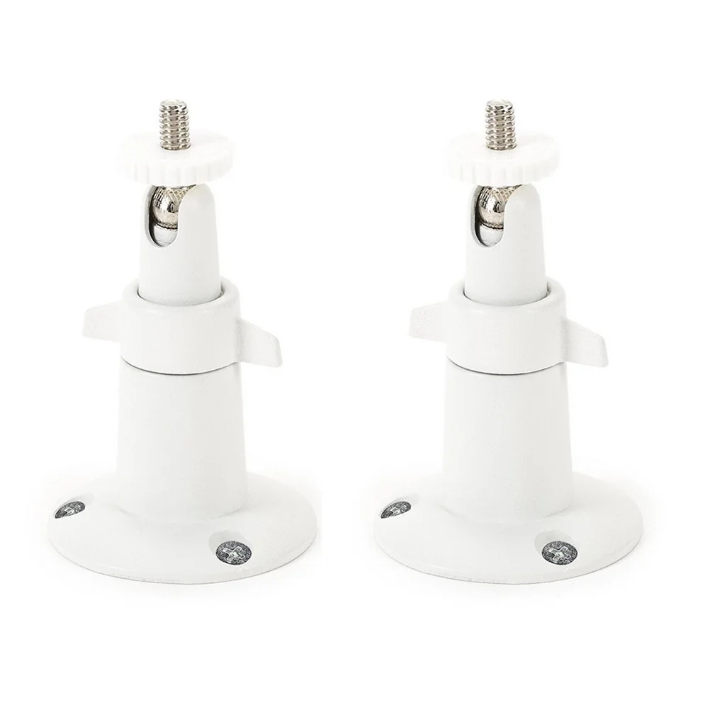 2 pcs Security Camera Wall Mount Bracket For Cctv Indoor Outdoor Adjustable 360 Swivel Metal Install
2 pcs Security Camera Wall Mount Bracket For Cctv Indoor Outdoor Adjustable 360 Swivel Metal Install
