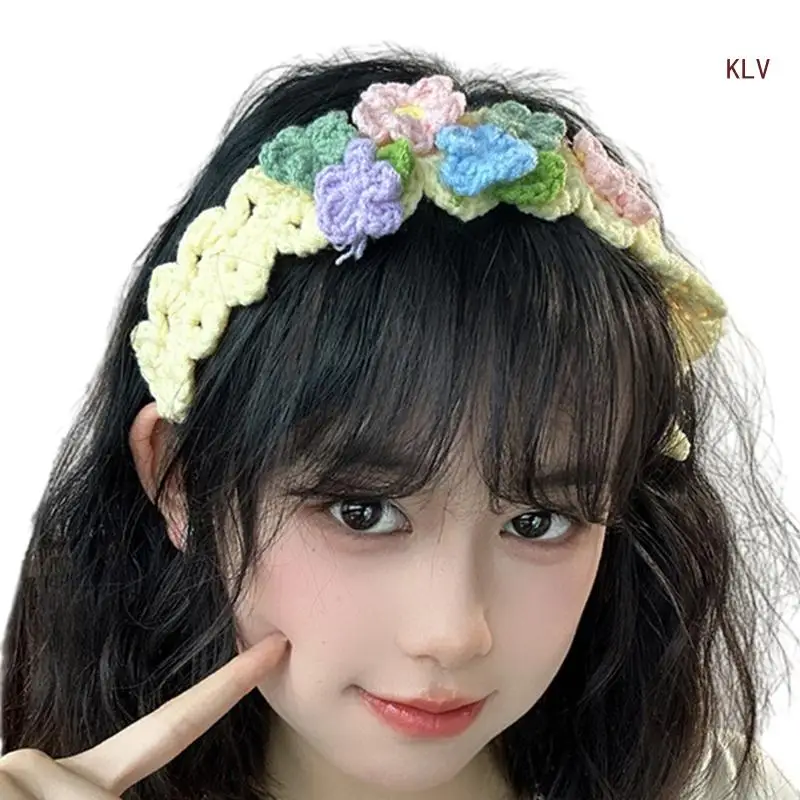 Girl Floral Headband Elegant Headscarf Creative Headband Hair Scarf Headwear Gifts Warm Colorful Head Wrap
Girl Floral Headband Elegant Headscarf Creative Headband Hair Scarf Headwear Gifts Warm Colorful Head Wrap