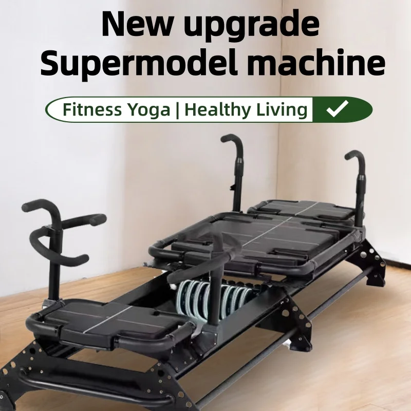 Супермодельная машина, многофункциональное женское оборудование для формирования йоги для пилатеса из алюминиевого сплава
Супермодельная машина, многофункциональное женское оборудование для формирования йоги для пилатеса из алюминиевого сплава