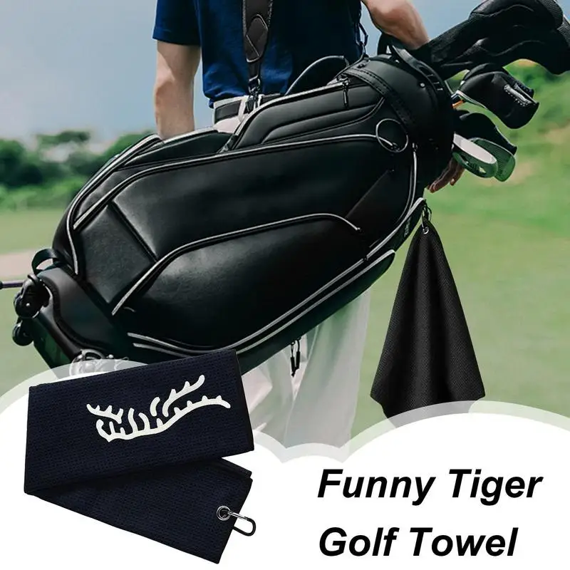 Golf Towel 23.6 X 15.7 Inch Golf Cleaning Towel With Carabiner Clip Tiger Pattern Ball Scrubber For Men And Women Sports
Golf Towel 23.6 X 15.7 Inch Golf Cleaning Towel With Carabiner Clip Tiger Pattern Ball Scrubber For Men And Women Sports