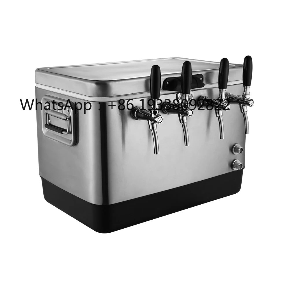 High Quality Stainless Steel Ice Beer Cooler Box Portable Cooler Wine Beer Cooler Box
High Quality Stainless Steel Ice Beer Cooler Box Portable Cooler Wine Beer Cooler Box