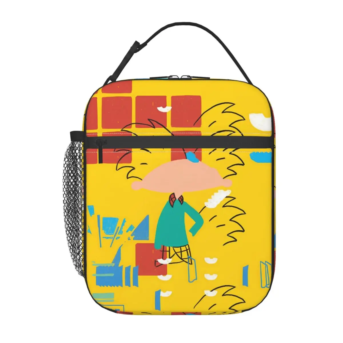 Hey Arnold Adventures Anime Drama Merch Insulated Lunch Bag For Picnic Food Box Reusable Cooler Thermal Lunch Boxes 
Hey Arnold Adventures Anime Drama Merch Insulated Lunch Bag For Picnic Food Box Reusable Cooler Thermal Lunch Boxes