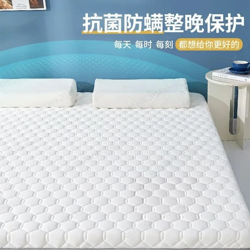 Thick Latex Mattress Topper, A-Class Soybean Fiber Cushion, Anti-Bacterial Breathable Silent Bed Pad, Comfortable Tatami Mat
Thick Latex Mattress Topper, A-Class Soybean Fiber Cushion, Anti-Bacterial Breathable Silent Bed Pad, Comfortable Tatami Mat