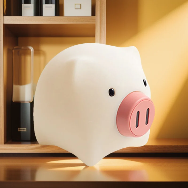 Cartoon Pig Silicone Night Light, 2-Color, Ambience Lamp, Home Bedroom Decoration, Holiday Gifts for Children
Cartoon Pig Silicone Night Light, 2-Color, Ambience Lamp, Home Bedroom Decoration, Holiday Gifts for Children