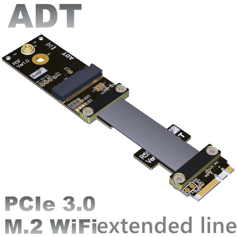 Интерфейс M.2 WiFi A. E-key беспроводная сетевая карта Удлинительный кабель адаптер плата удлинитель NGFF полная скорость стабильность
Интерфейс M.2 WiFi A. E-key беспроводная сетевая карта Удлинительный кабель адаптер плата удлинитель NGFF полная скорость стабильность