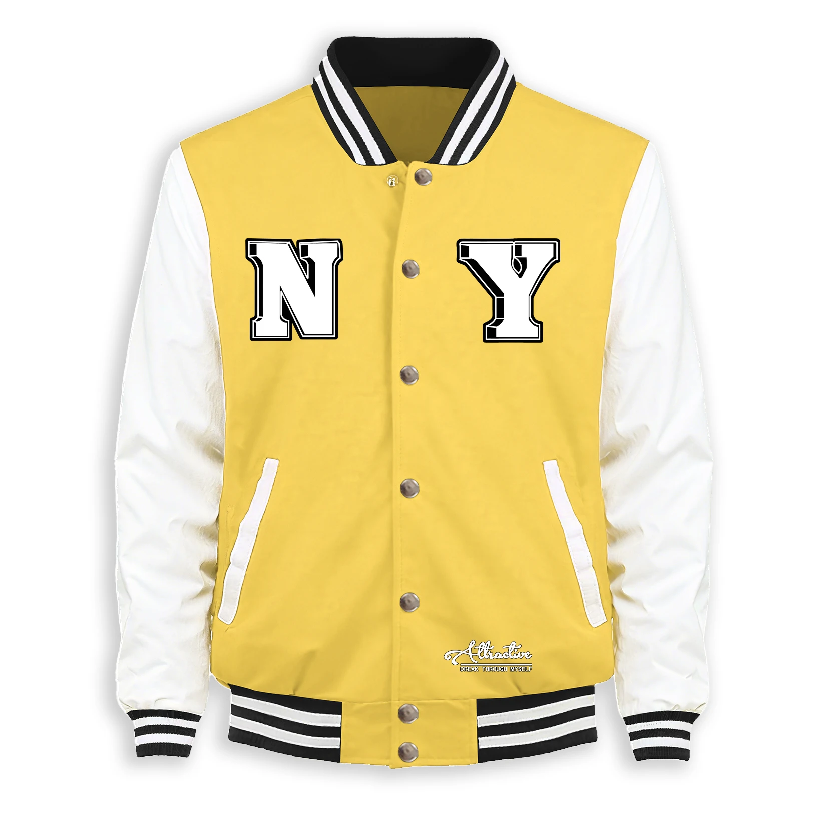 Through Myself To New York Mens Baseball Jackets Fashion Casual Coats Fleece Button Jersey Unisex Hot Sale Oversize Clothing
Through Myself To New York Mens Baseball Jackets Fashion Casual Coats Fleece Button Jersey Unisex Hot Sale Oversize Clothing