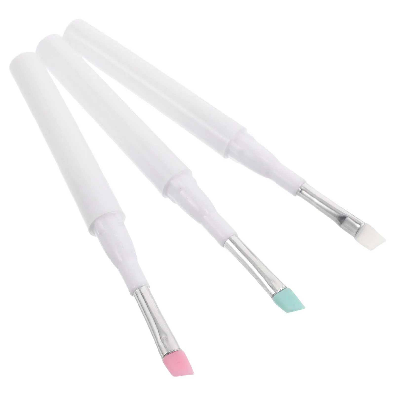 3Pcs Cap-Protected Silicone Eyebrow Brush Fine Bristle for Sharp Eyebrow Shaping Blending Eyeshadow and Mascara Cleanup Washable
3Pcs Cap-Protected Silicone Eyebrow Brush Fine Bristle for Sharp Eyebrow Shaping Blending Eyeshadow and Mascara Cleanup Washable