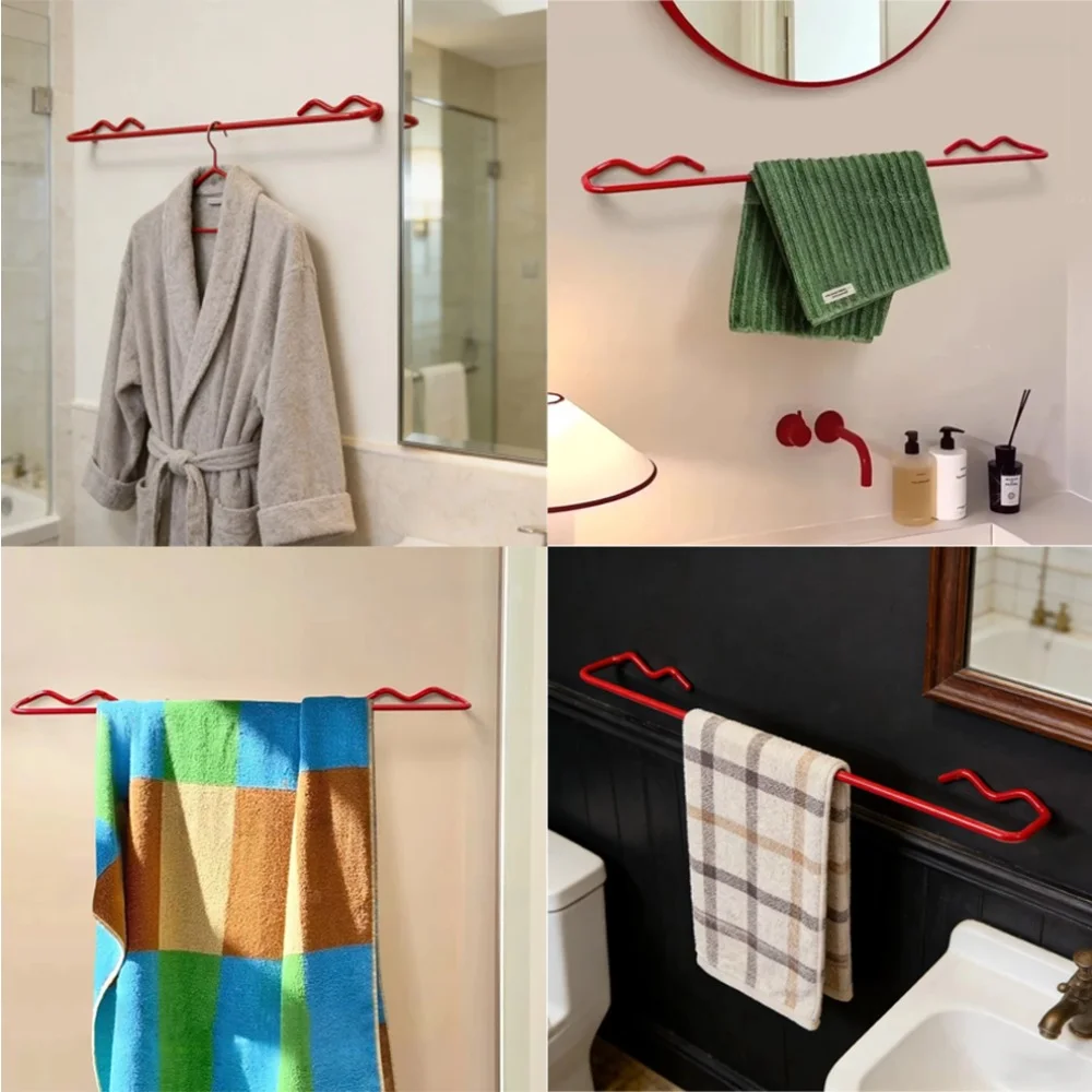 Space-Saving Dopamine Style Wall Mounted Metal Towel Bar Bathroom Organizer Home Washroom Decor
Space-Saving Dopamine Style Wall Mounted Metal Towel Bar Bathroom Organizer Home Washroom Decor