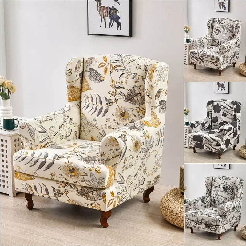 Leaves Printed Wing Chair Cover Stretch Spandex Sofa Covers Elastic Armchair Covers Non-slip Sofa Slipcover Furniture Protector
Leaves Printed Wing Chair Cover Stretch Spandex Sofa Covers Elastic Armchair Covers Non-slip Sofa Slipcover Furniture Protector