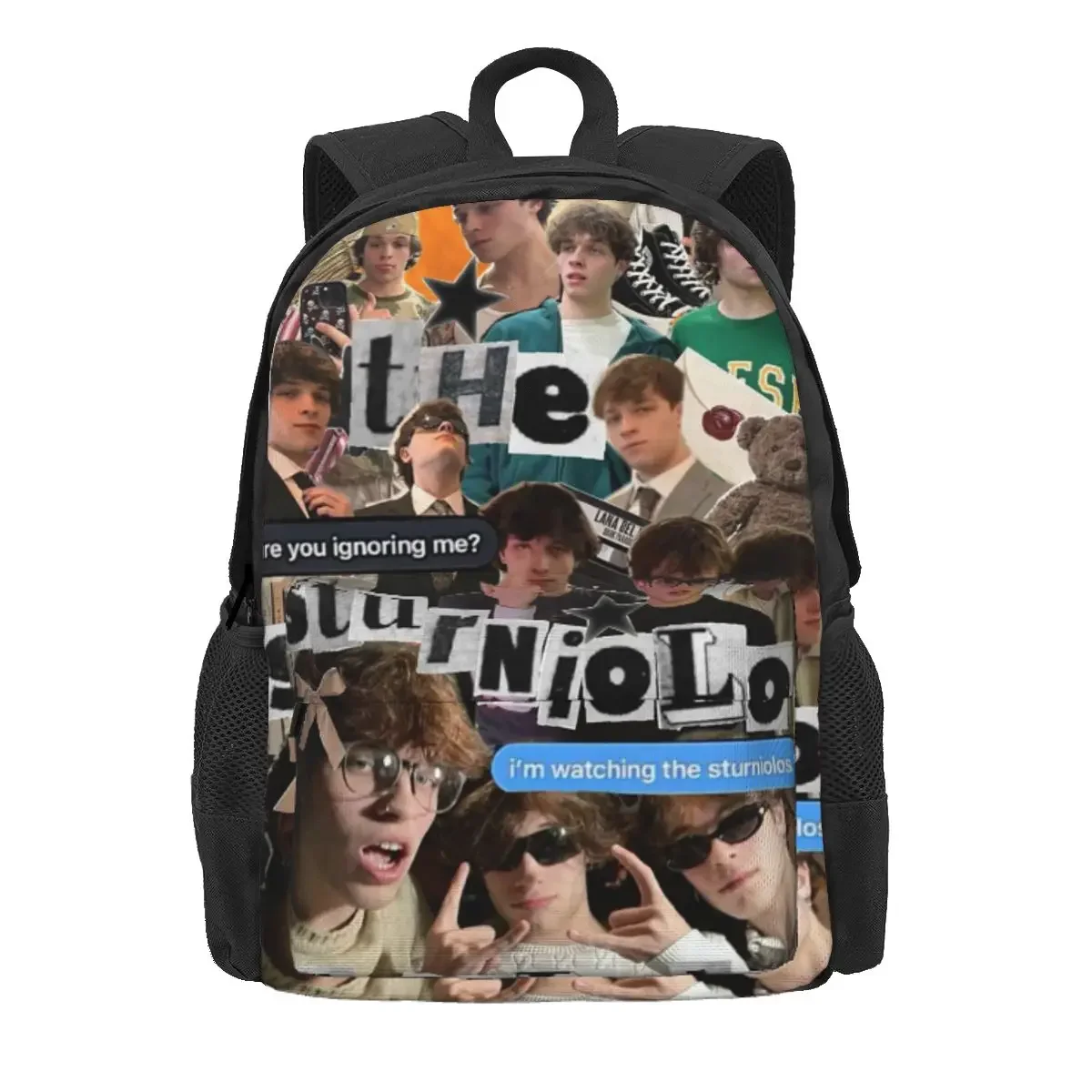 Sturniolo Triplets Backpack Daypack Large Capacity Children BookBag School Bag Shoulder Bags for Men Women
Sturniolo Triplets Backpack Daypack Large Capacity Children BookBag School Bag Shoulder Bags for Men Women