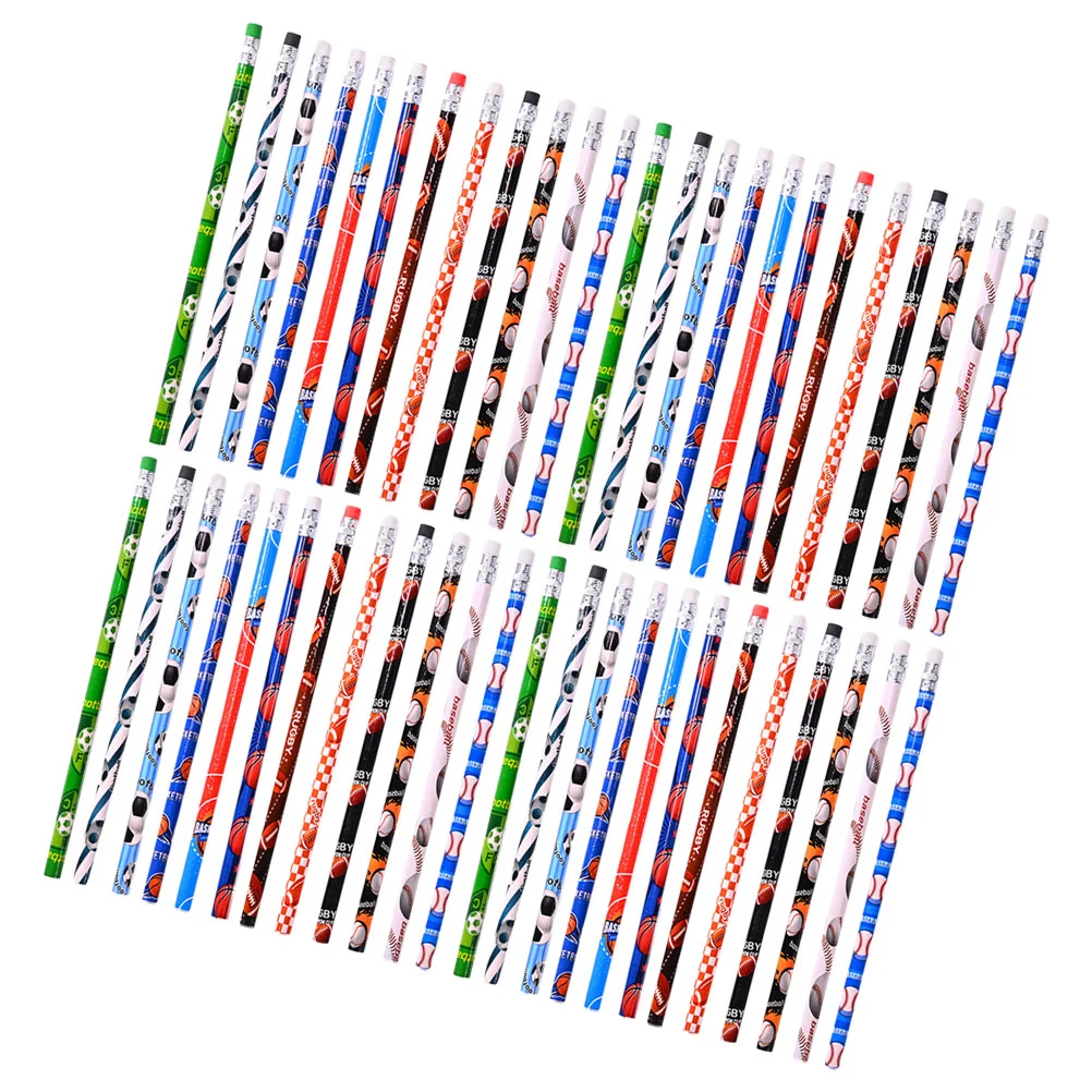 48 Pcs Cartoon Sports Themed Pencils Child Student Use for Kids Wood Writing with Erasers
48 Pcs Cartoon Sports Themed Pencils Child Student Use for Kids Wood Writing with Erasers