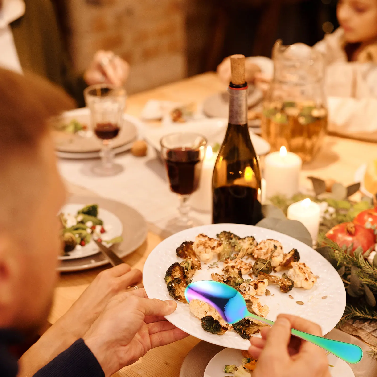 1 Set Stainless Steel Knife Fork Spoon Tableware Kit For Home Restaurant Party Reusable Dinnerware Flatware Kitchen Essentials
1 Set Stainless Steel Knife Fork Spoon Tableware Kit For Home Restaurant Party Reusable Dinnerware Flatware Kitchen Essentials