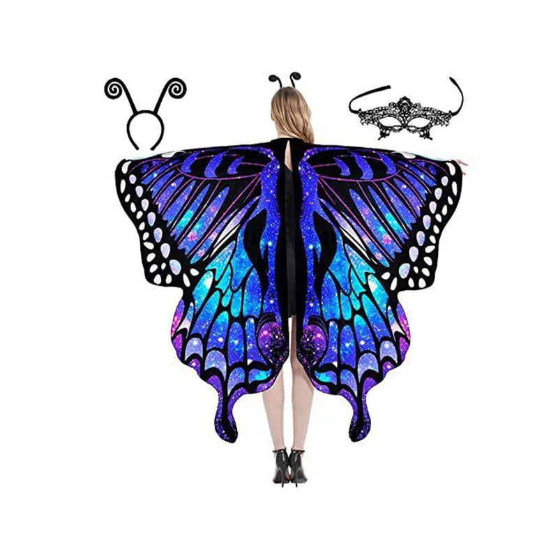 Anime Halloween Butterfly Shawl Moth Wings Cape Costume Accessory with Headband5;c,8'z,6.k;
Anime Halloween Butterfly Shawl Moth Wings Cape Costume Accessory with Headband5;c,8'z,6.k;