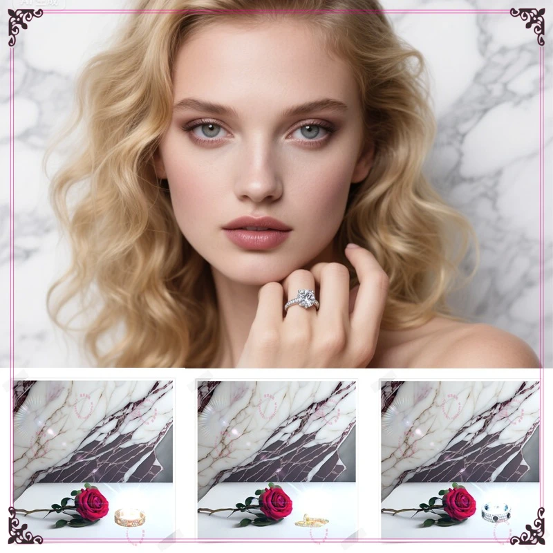 2025 The Latest High-quality S925 Silver Ring, Paired with The Same Necklace and Bracelet, Can Be Worn At Parties and Banquets
2025 The Latest High-quality S925 Silver Ring, Paired with The Same Necklace and Bracelet, Can Be Worn At Parties and Banquets