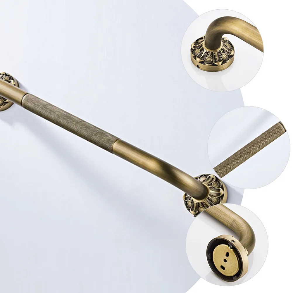 Heavy Duty Stainless Steel Bathroom Safety Grab Bar for Shower Tub Toilet Elderly Adults Handrail Non-Slip Wall Mounted
Heavy Duty Stainless Steel Bathroom Safety Grab Bar for Shower Tub Toilet Elderly Adults Handrail Non-Slip Wall Mounted