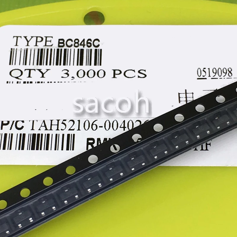 (SACOH Electronic Components) BC846C 200Pcs 100% Brand New Original In Stock
(SACOH Electronic Components) BC846C 200Pcs 100% Brand New Original In Stock