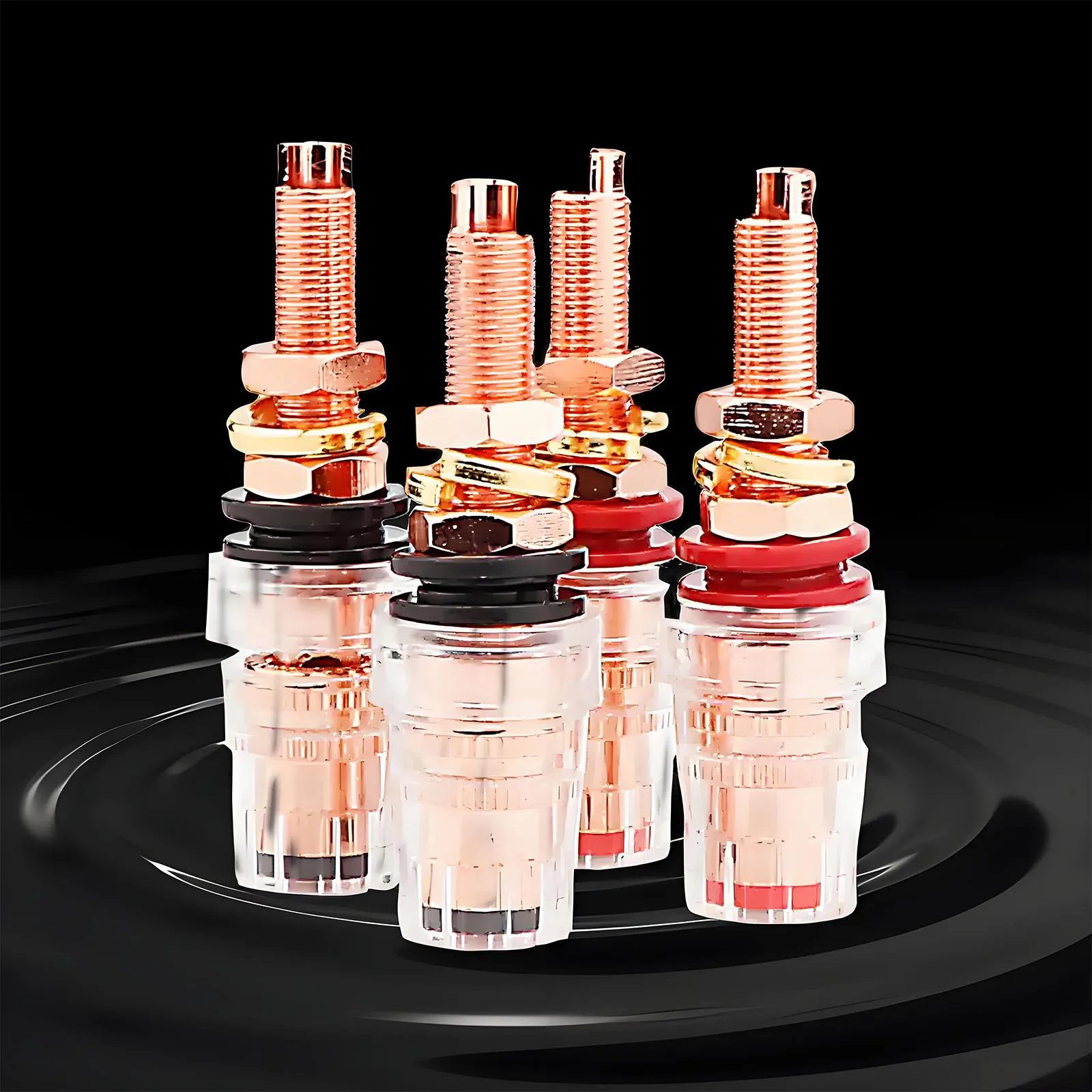 Preffair HIFI Pure Copper Binding Post Speaker Terminal Banana Plug Socket Connector
Preffair HIFI Pure Copper Binding Post Speaker Terminal Banana Plug Socket Connector