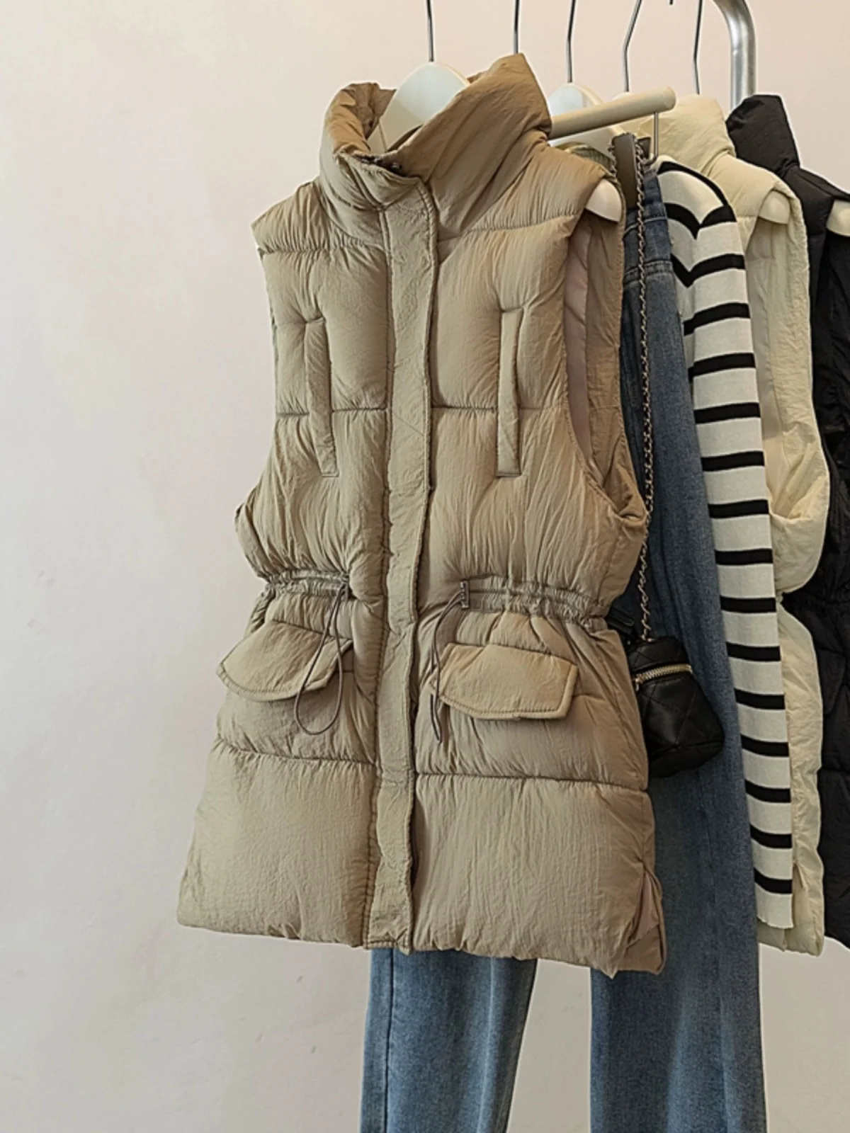 plus Size Mid-Length down Cotton Vest Loose Outerwear Korean Sle Commute Pure Color Zipper Autumn New Arrival Jaet
plus Size Mid-Length down Cotton Vest Loose Outerwear Korean Sle Commute Pure Color Zipper Autumn New Arrival Jaet