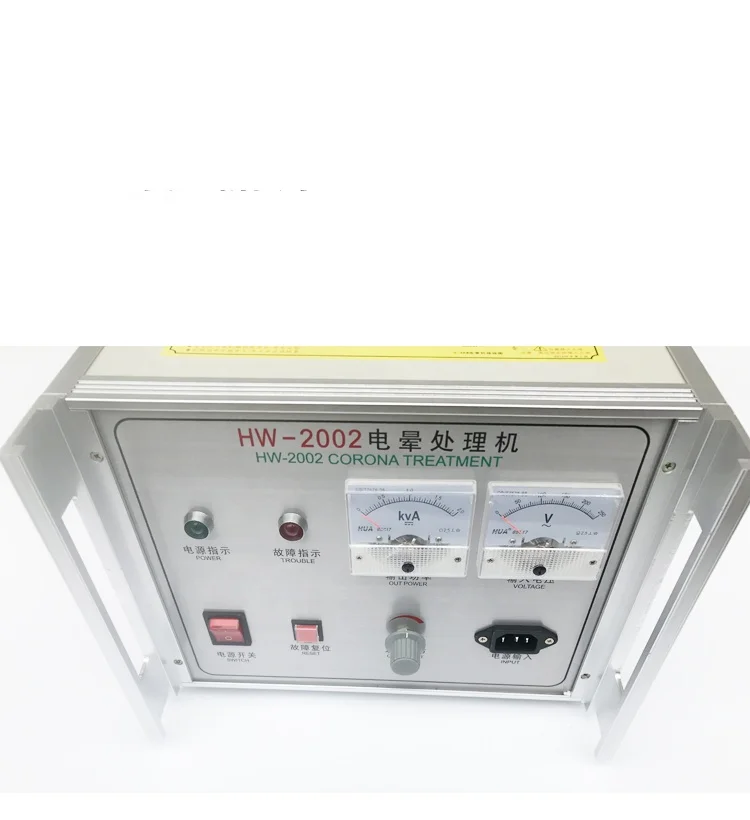 Corona Treatment Machine Film Blown Film Printing Electronic Shock Sparks Pre-press Surface Treatment HW-2002 Corona Treater
Corona Treatment Machine Film Blown Film Printing Electronic Shock Sparks Pre-press Surface Treatment HW-2002 Corona Treater