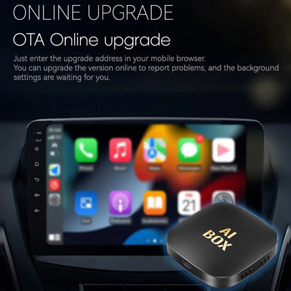 Streaming Video Playback for Wireless Adapter for Android Auto Convert Wired to Wireless Support Voice Control Touch Screen
Streaming Video Playback for Wireless Adapter for Android Auto Convert Wired to Wireless Support Voice Control Touch Screen