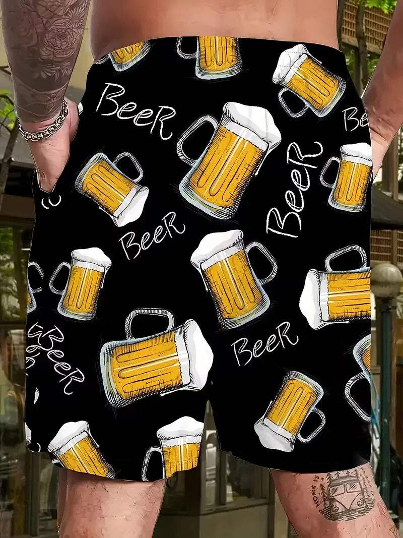 Мужские пляжные шорты с принтом пива, с изображением тропической пивной кружки и ведра, быстросохнущие плавки для плавания, шорты для летнего отдыха и серфинга
Мужские пляжные шорты с принтом пива, с изображением тропической пивной кружки и ведра, быстросохнущие плавки для плавания, шорты для летнего отдыха и серфинга