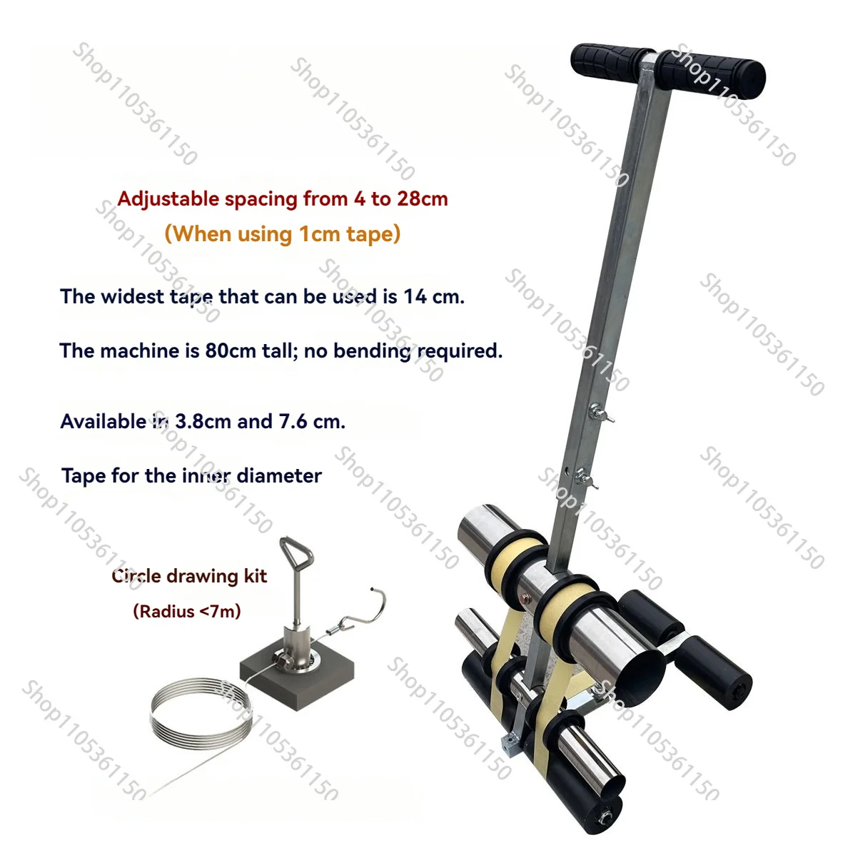 Line Marking Machine for Sports Fields, Parking Lots, Roads, Basketball Courts, and Circular Marking On The Ground.
Line Marking Machine for Sports Fields, Parking Lots, Roads, Basketball Courts, and Circular Marking On The Ground.