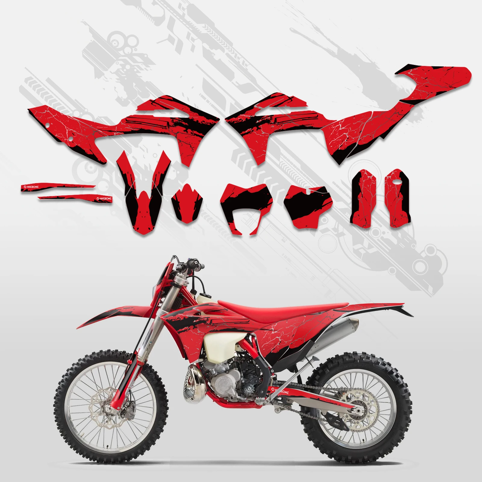 For GasGas EC 300 EC 250 EC 125 EC 250F ECF 350 EC-F 450 2021 2022 2023 Motorcycle Graphics Background Decals Sticker Customize
For GasGas EC 300 EC 250 EC 125 EC 250F ECF 350 EC-F 450 2021 2022 2023 Motorcycle Graphics Background Decals Sticker Customize