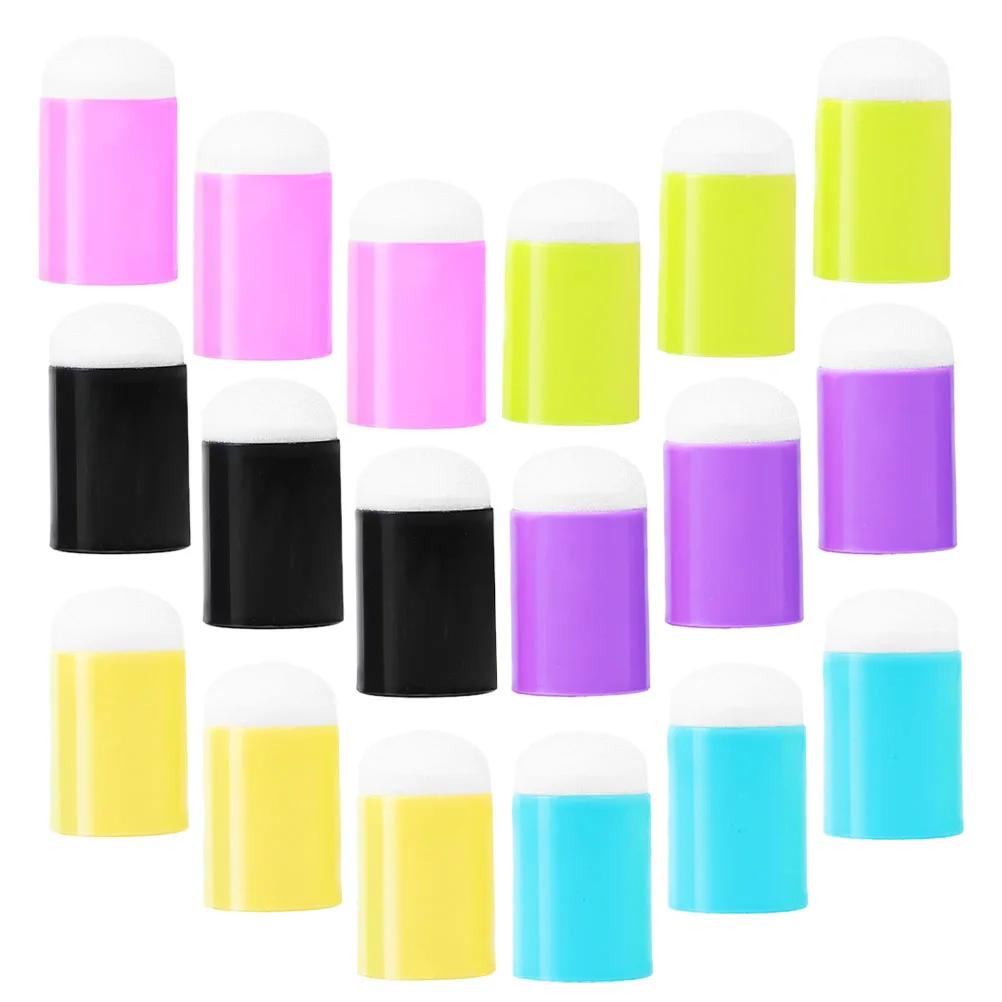 18 Pcs Finger Sponge Drawing Tool for Painting Fingers Sponges Craft Applicator Household
18 Pcs Finger Sponge Drawing Tool for Painting Fingers Sponges Craft Applicator Household