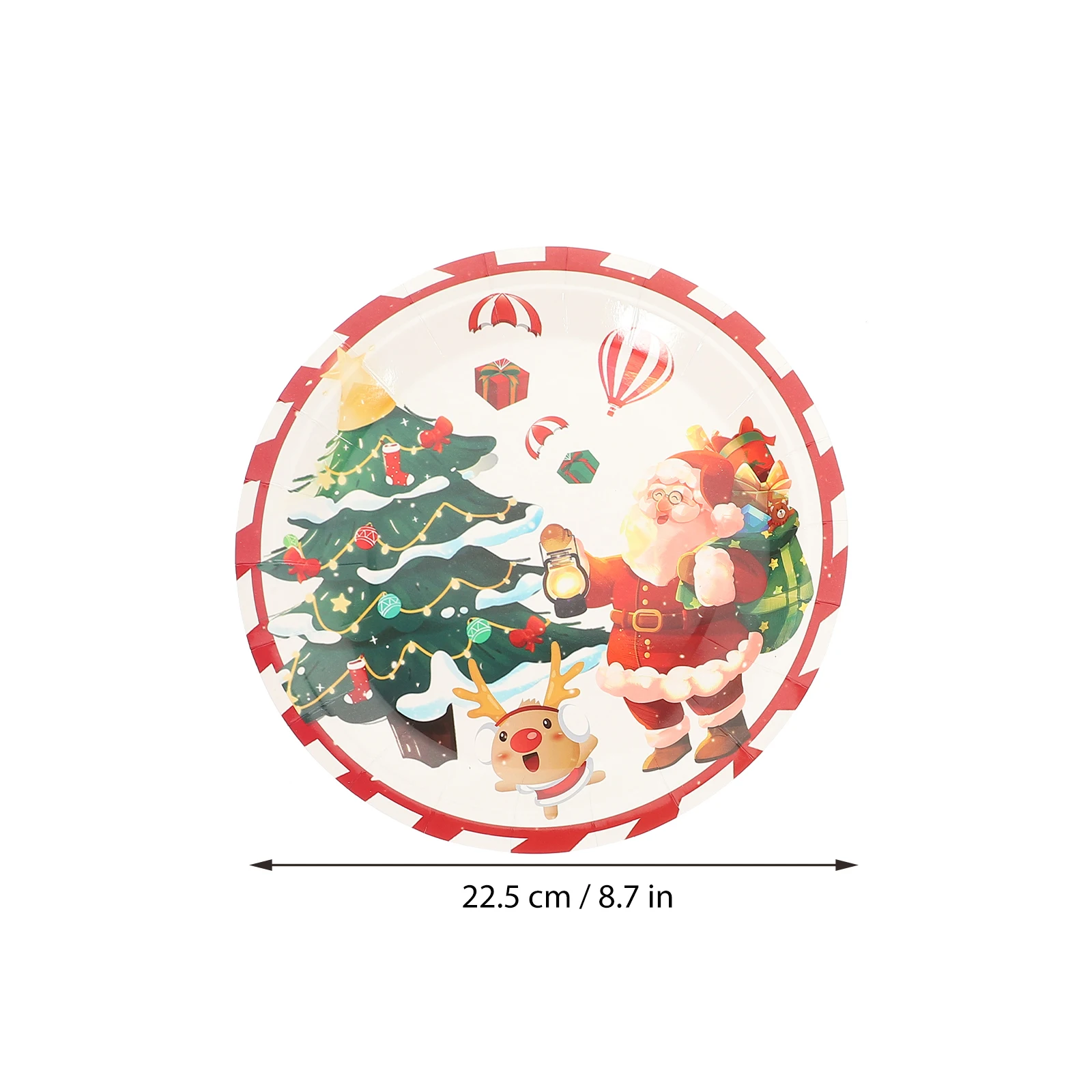 1 set Disposable Paper Plates Cups Napkins Set Christmas Party Supplies 7inch 9inch Plates Forks Spoons Knives Holiday Gathering
1 set Disposable Paper Plates Cups Napkins Set Christmas Party Supplies 7inch 9inch Plates Forks Spoons Knives Holiday Gathering