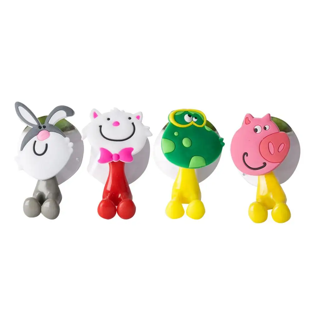 4 Pcs Animal Toothbrush Holder Suction Cup Cartoon Bathroom Accessories Soft PVC Kids Toothbrush Storage Dry Clean
4 Pcs Animal Toothbrush Holder Suction Cup Cartoon Bathroom Accessories Soft PVC Kids Toothbrush Storage Dry Clean