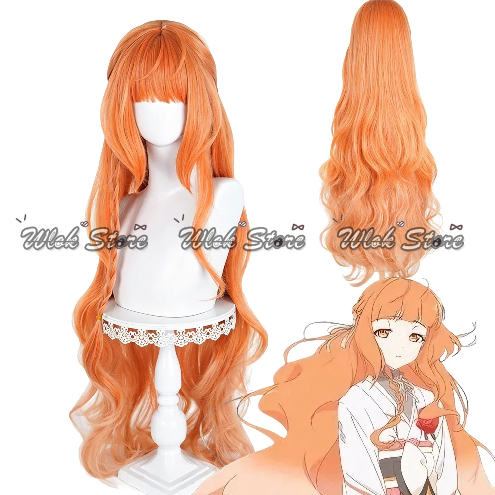 Anime Four Seasons Agents Dance of Spring Hinagiku Kayo Cosplay Wig Orange Long Wavy Women Halloween Party Heat Resistant Hair
Anime Four Seasons Agents Dance of Spring Hinagiku Kayo Cosplay Wig Orange Long Wavy Women Halloween Party Heat Resistant Hair