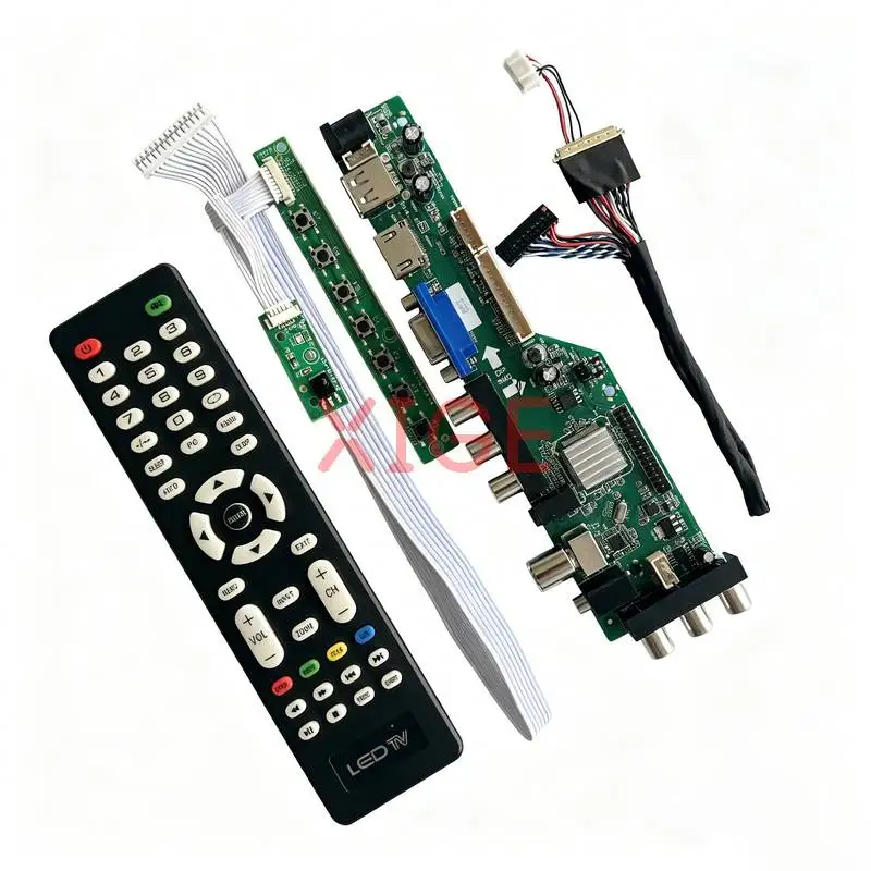 Drive Board Fit LTN101NT07 LTN101NT06 LTN101NT05 LTN101NT08 40-Pin LVDS HDMI/VGA/AV/USB/DVB Laptop Screen 1024x600 1024*600 Kit
Drive Board Fit LTN101NT07 LTN101NT06 LTN101NT05 LTN101NT08 40-Pin LVDS HDMI/VGA/AV/USB/DVB Laptop Screen 1024x600 1024*600 Kit