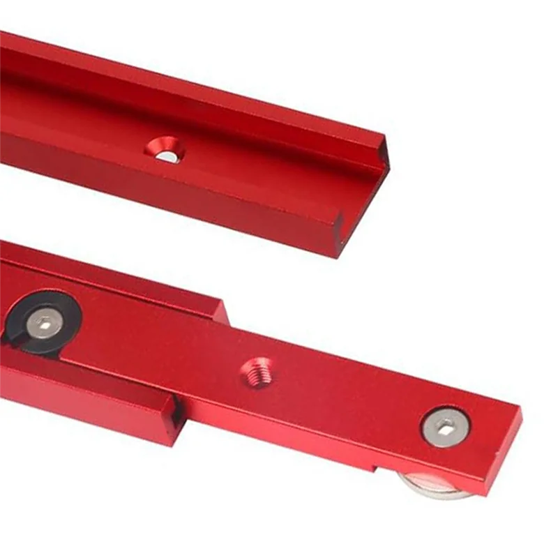 ABJT-Aluminum 400Mm Double-Cut Profile Universal 3/4 T-Track With Predrilled Mounting Holes,30 Type T Track Red Aluminum Alloy 2
ABJT-Aluminum 400Mm Double-Cut Profile Universal 3/4 T-Track With Predrilled Mounting Holes,30 Type T Track Red Aluminum Alloy 2