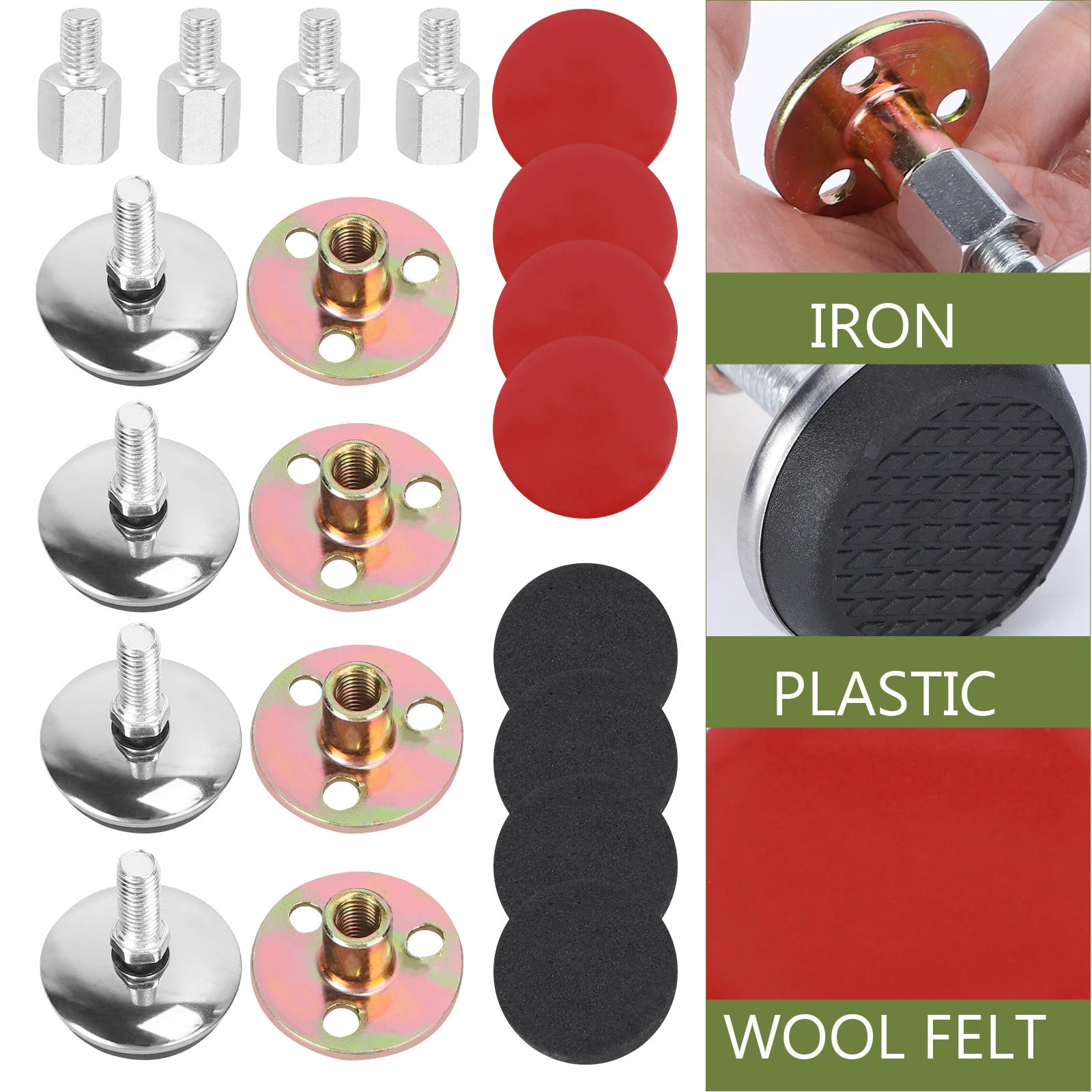 4Pcs Bedside Fixator Metal Adjustable Anti-Sloshing Stabilizer Wall Support Bed Frame Stop Squeak Furniture Fixing Tool
4Pcs Bedside Fixator Metal Adjustable Anti-Sloshing Stabilizer Wall Support Bed Frame Stop Squeak Furniture Fixing Tool