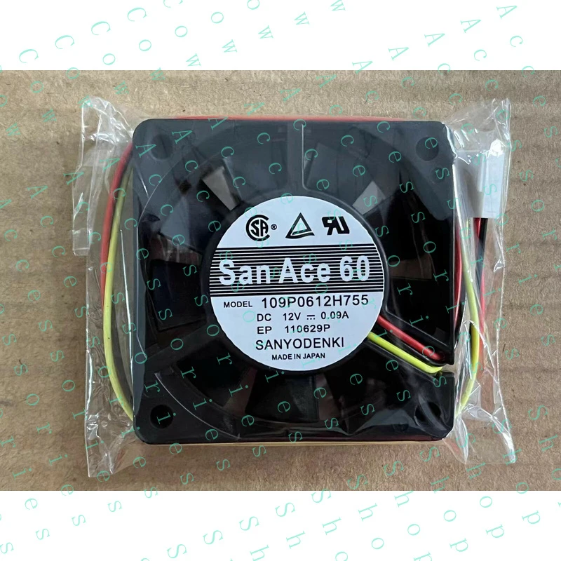 PP+ QTY:1PC 6015 6CM 109P0612H755 12V 0.09A inverter cooling fan
PP+ QTY:1PC 6015 6CM 109P0612H755 12V 0.09A inverter cooling fan