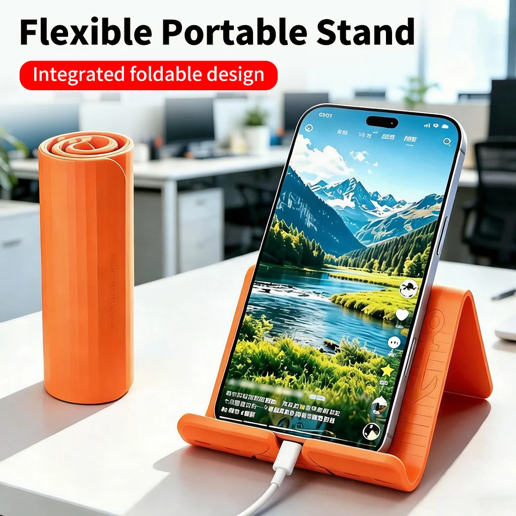 VUUV Multi-functional Portable Silicone Phone Holder Multi-Angle Adjustable Foldable Anti Slip Phone Stand Phone Accessories
VUUV Multi-functional Portable Silicone Phone Holder Multi-Angle Adjustable Foldable Anti Slip Phone Stand Phone Accessories
