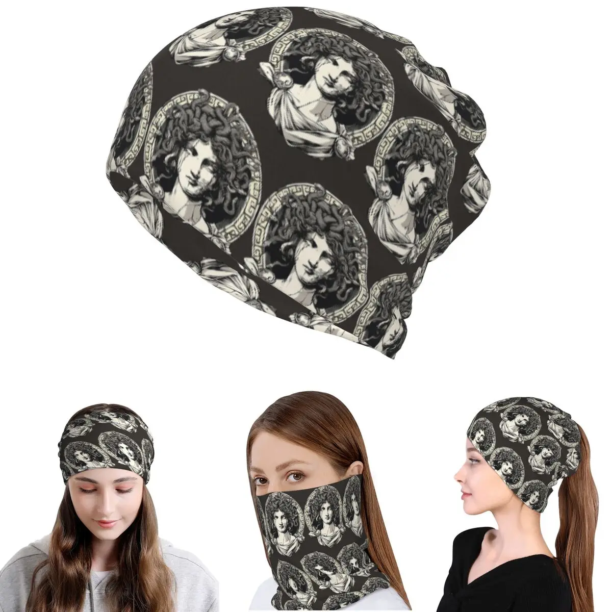 Ancient Greece Medusa Gorgon Bandana Neck Gaiter Mask Scarf Warm Headband Beanies Hat for Men Women Adult Washable
Ancient Greece Medusa Gorgon Bandana Neck Gaiter Mask Scarf Warm Headband Beanies Hat for Men Women Adult Washable