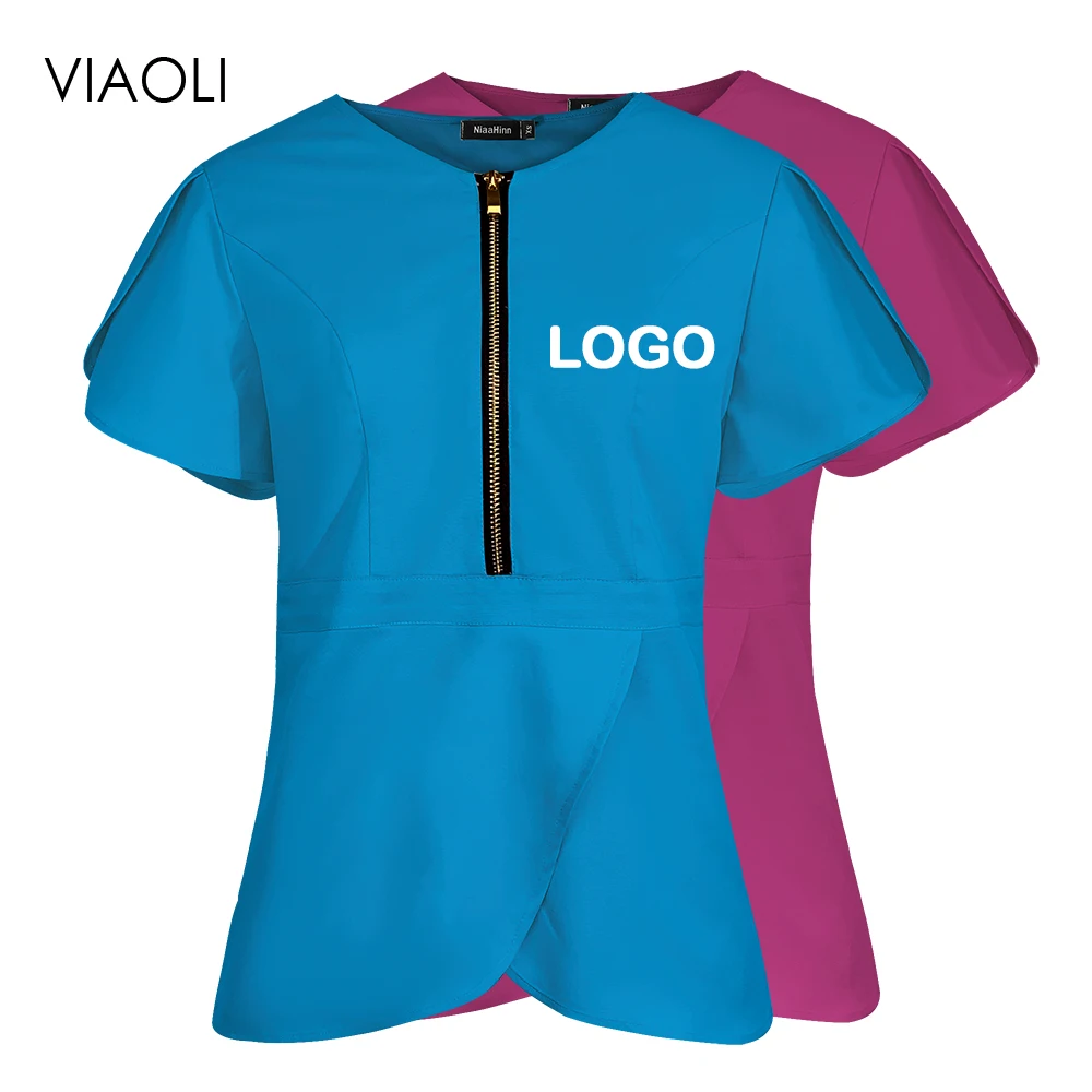 Hospital Doctor Nursing Uniform Women Short Sleeved V-neck Tops Straight Leg Wholesale Nurse Pharmacy Working Medical Uniforms
Hospital Doctor Nursing Uniform Women Short Sleeved V-neck Tops Straight Leg Wholesale Nurse Pharmacy Working Medical Uniforms