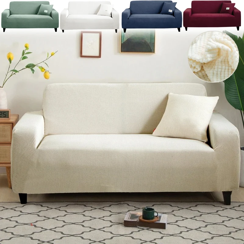 Solid Color Elastic Jacquard Sofa Cover Dustproof All Inclusive Sofa Cushion Cover Versatile Furniture Protection 1/2/3/4 Seat
Solid Color Elastic Jacquard Sofa Cover Dustproof All Inclusive Sofa Cushion Cover Versatile Furniture Protection 1/2/3/4 Seat